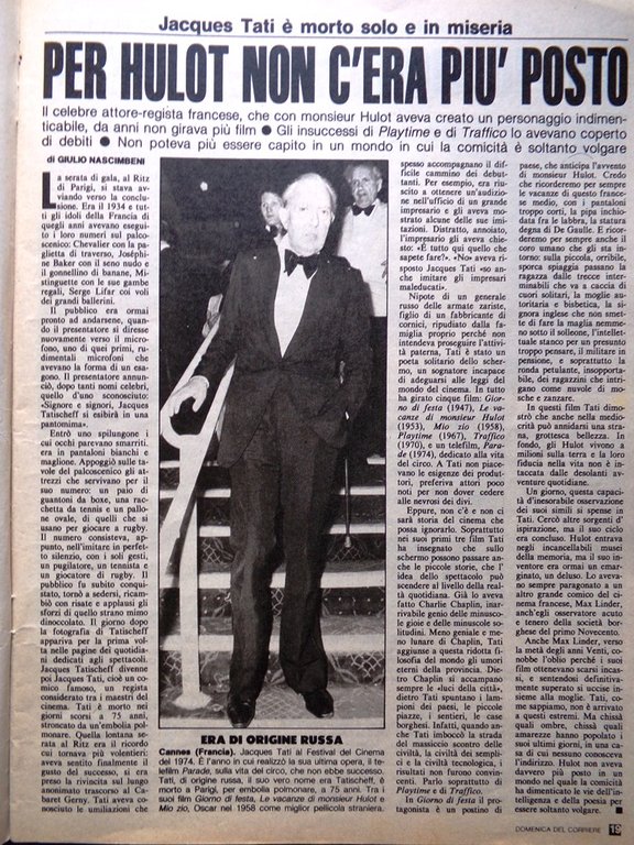 La Domenica del Corriere 20 Novembre 1982 Gelli Simoni Orfei …