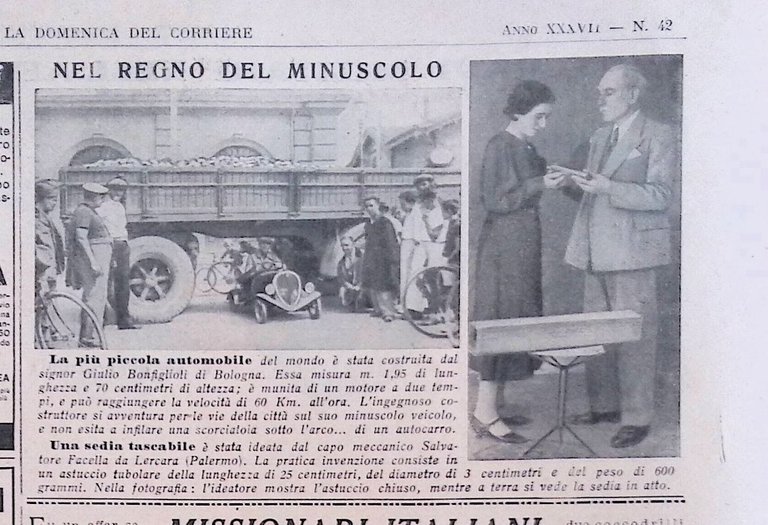La Domenica del Corriere 20 Ottobre 1935 Guerra in Africa …