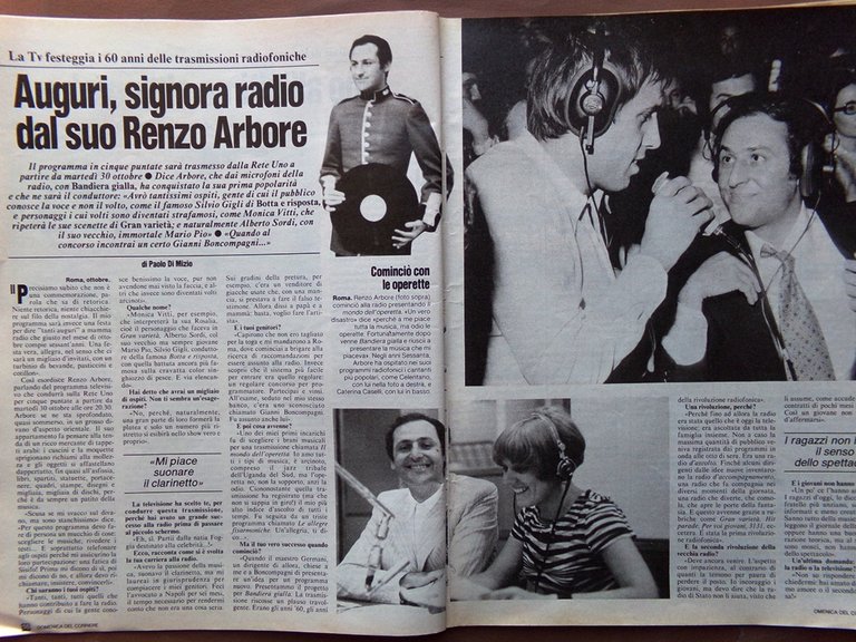 La Domenica del Corriere 20 Ottobre 1984 De Amicis Greta …