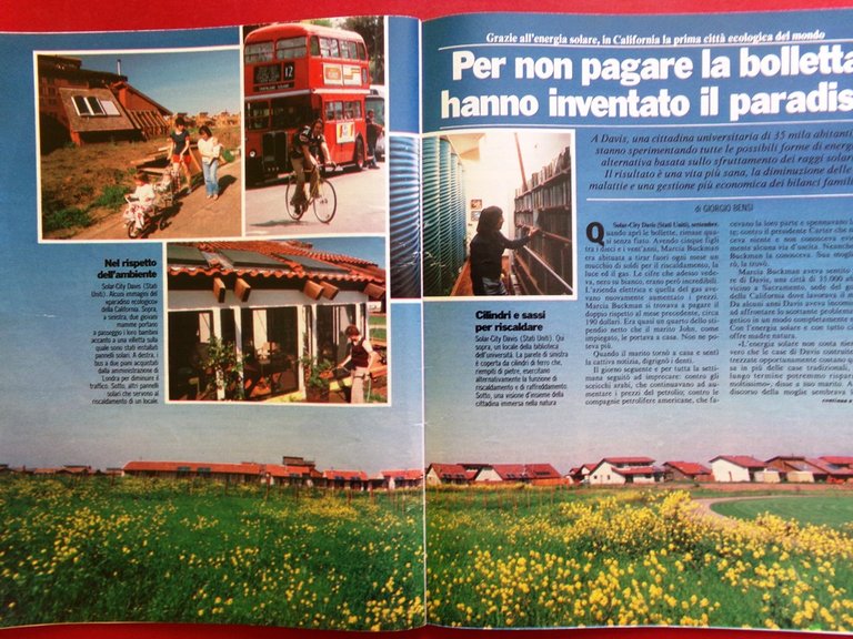 La Domenica del Corriere 20 Settembre 1986 Wojtyla Naja Energia …