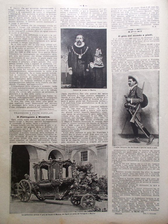 La Domenica del Corriere 21 Agosto 1904 Messina Indiani Nuova …
