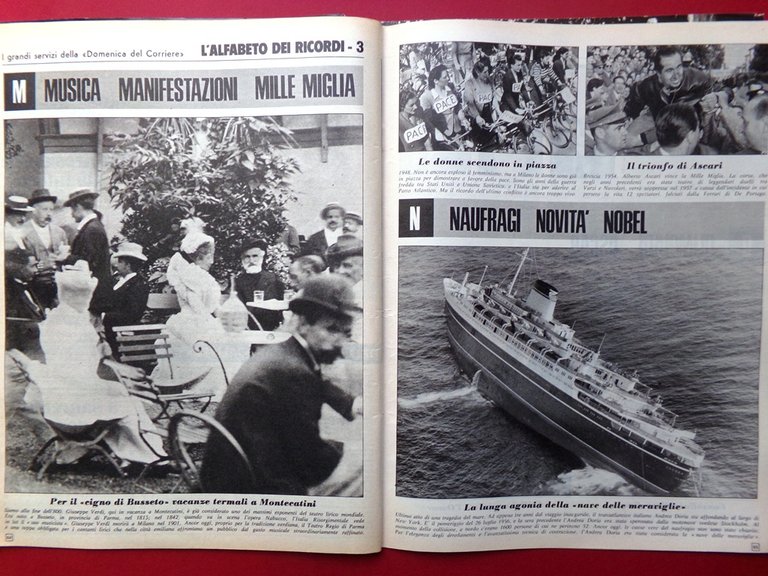 La Domenica del Corriere 21 Agosto 1975 Bumbry Emigranti Kart …