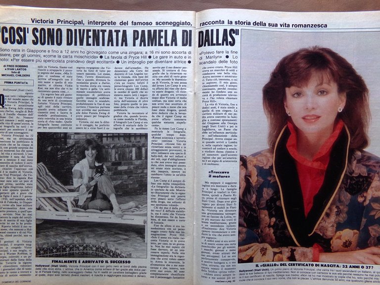 La Domenica del Corriere 21 Agosto 1982 William Inghilterra Mennea …