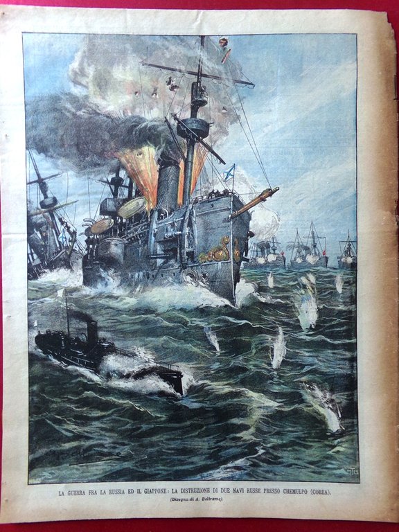 La Domenica del Corriere 21 Febbraio 1904 Guerra Russia Giappone … | Immagine Gallery 3