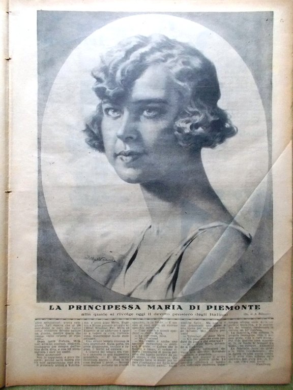 La Domenica del Corriere 21 Febbraio 1937 Maria Hitler Nobel … | Immagine Gallery 3
