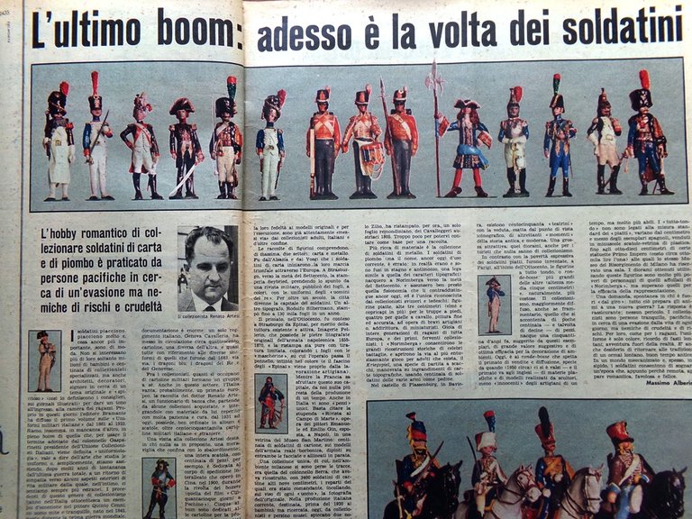 La Domenica del Corriere 21 Febbraio 1965 Bobby Solo Altafini …