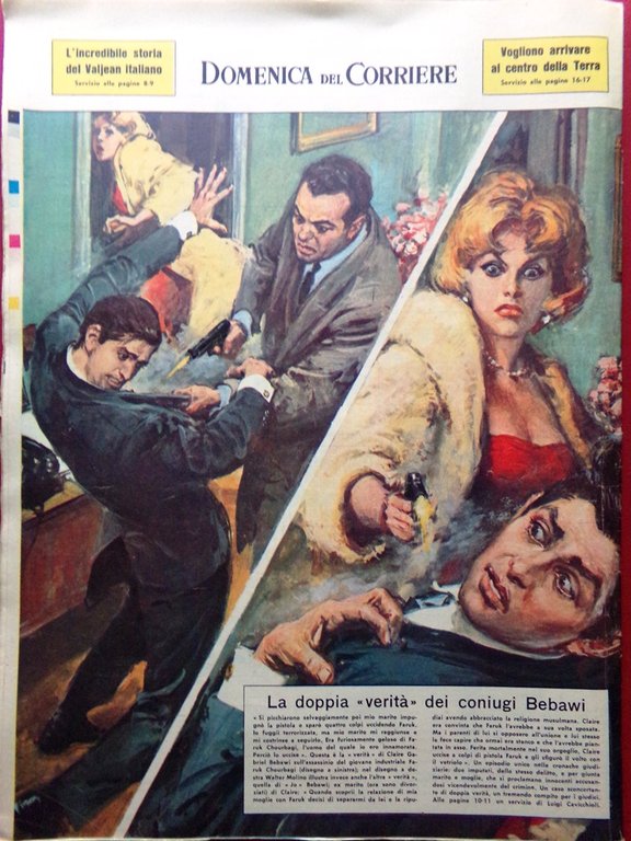 La Domenica del Corriere 21 Febbraio 1965 Bobby Solo Altafini … | Immagine Gallery 7