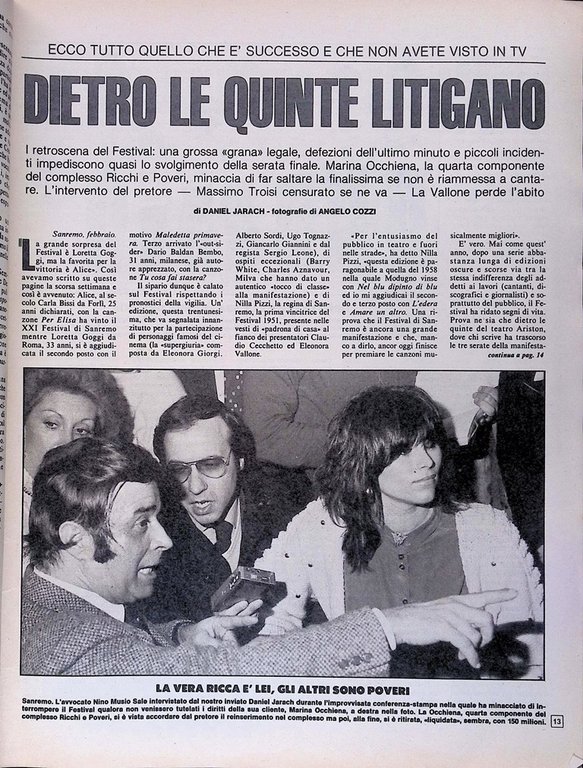 La Domenica del Corriere 21 Febbraio 1981 Dostoevskij Claudio Villa …