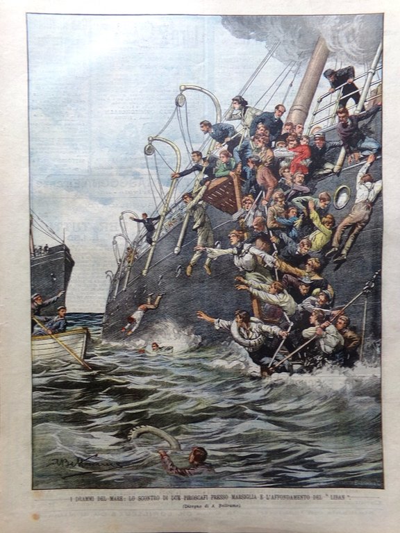 La Domenica del Corriere 21 Giugno 1903 Eccidio Sovrani Serbia …