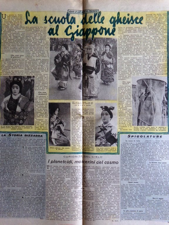 La Domenica del Corriere 21 Giugno 1942 WW2 Marmarica Geisha …