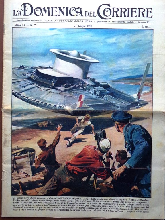 La Domenica del Corriere 21 Giugno 1959 Tour De France … | Immagine Gallery 1