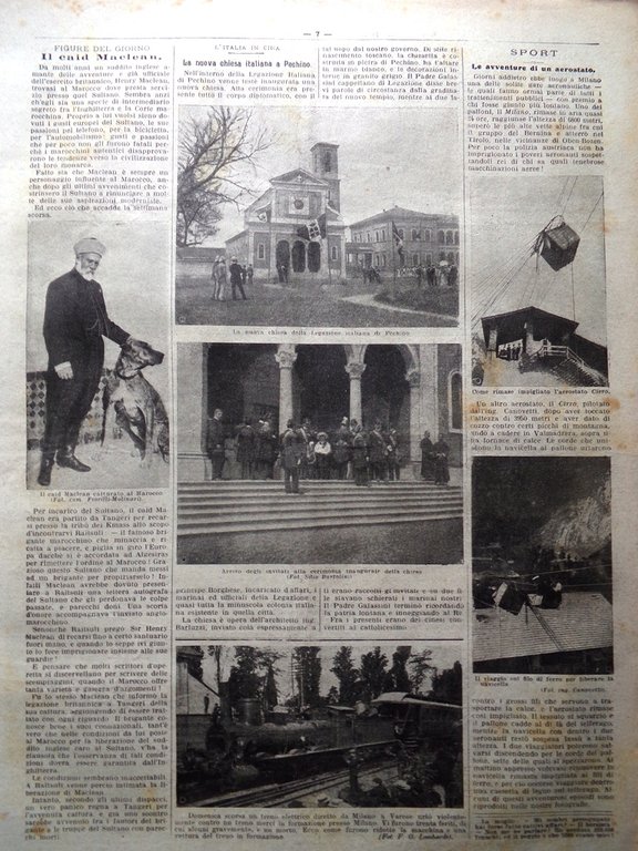 La Domenica del Corriere 21 Luglio 1907 Vandalo al Louvre … | Immagine Gallery 2