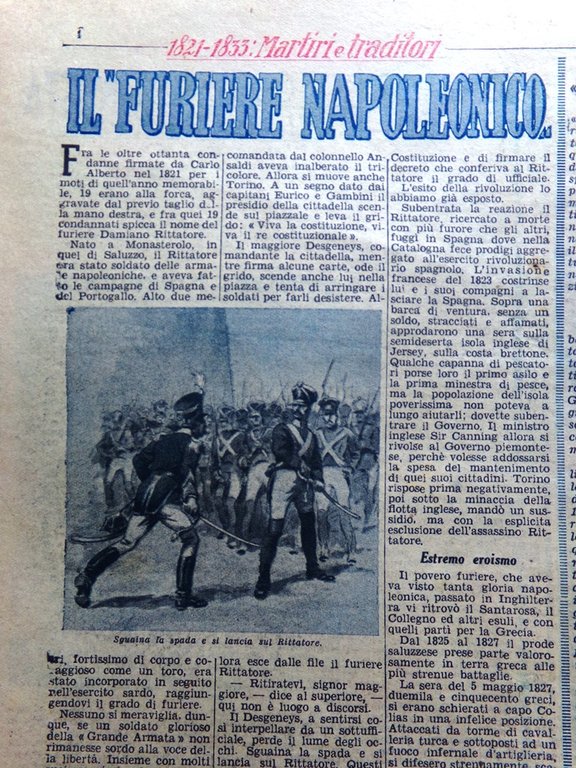 La Domenica del Corriere 21 Maggio 1944 WW2 Fronte Nettuno …