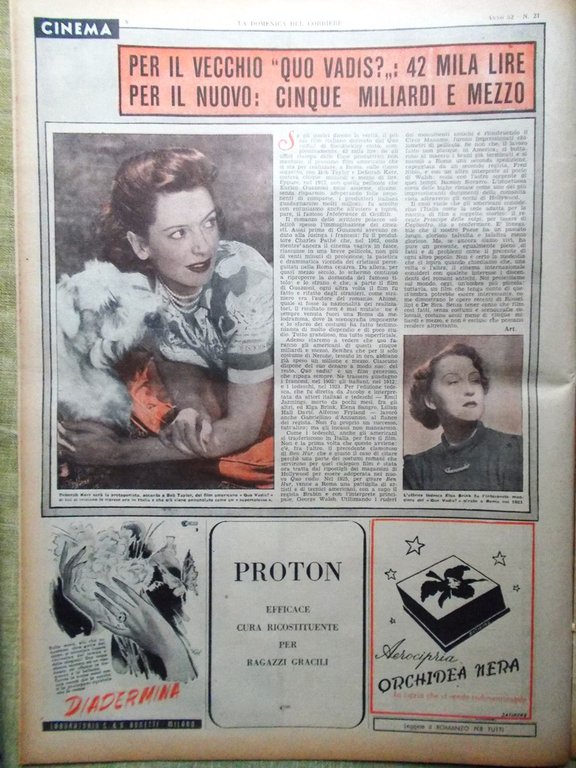 La Domenica del Corriere 21 Maggio 1950 Assassinio Re Umberto …