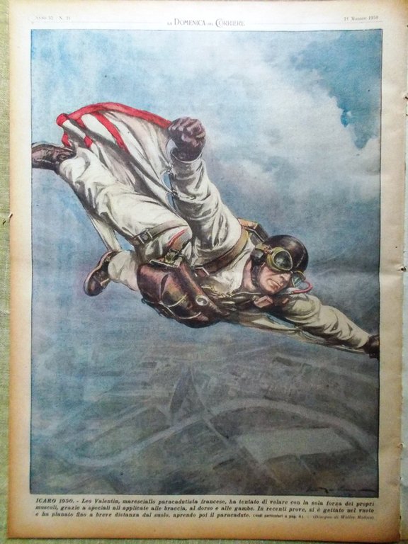 La Domenica del Corriere 21 Maggio 1950 Assassinio Re Umberto …