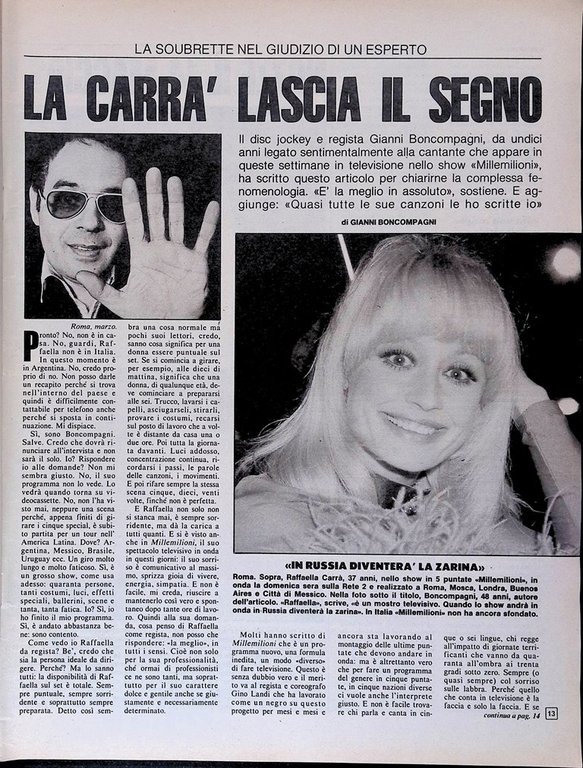 La Domenica del Corriere 21 Marzo 1981 Giovanni Paolo II …