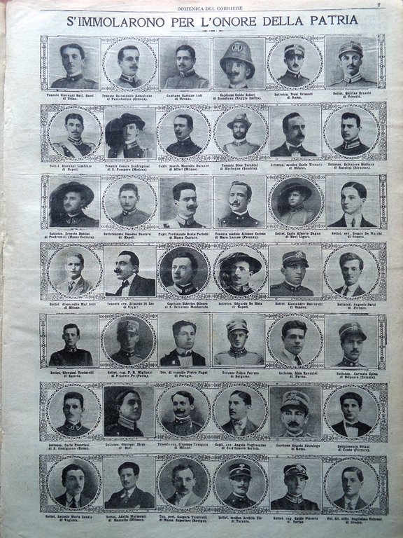 La Domenica del Corriere 21 Novembre 1915 WW1 Conquista Col …