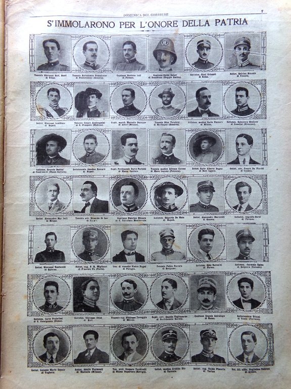 La Domenica del Corriere 21 Novembre 1915 WW1 Conquista Col …