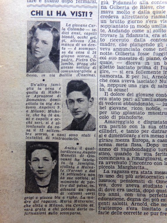 La Domenica del Corriere 21 Novembre 1943 WW2 Kamikaze Scuole …