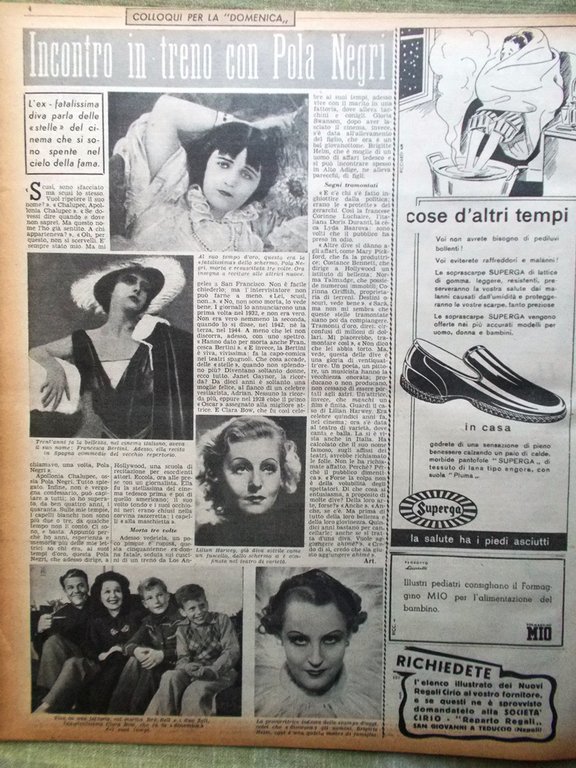 La Domenica del Corriere 21 Novembre 1948 Carlo d'Inghilterra Giordano …