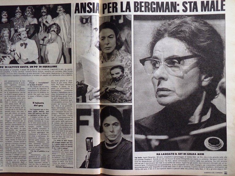 La Domenica del Corriere 21 Novembre 1981 Lady Diana Portobello …