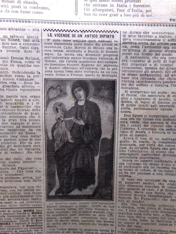 La Domenica del Corriere 22 Agosto 1920 Bob Spears Gare …