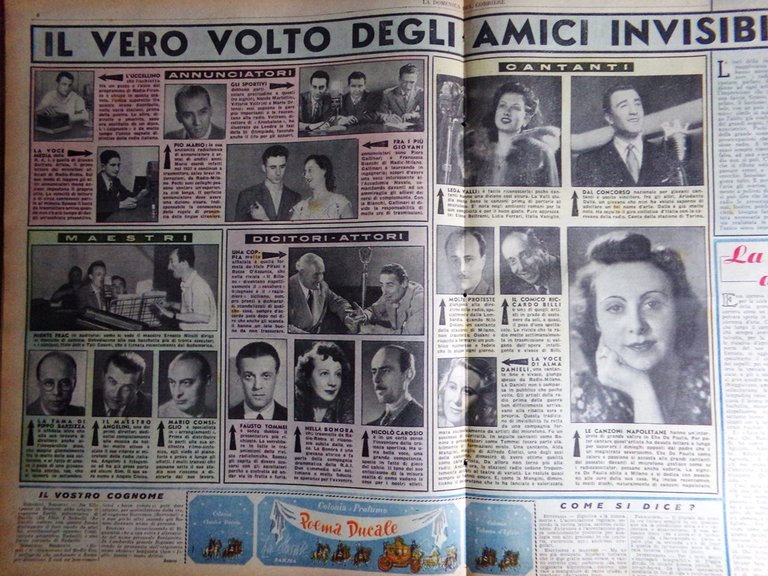 La Domenica del Corriere 22 Agosto 1948 Ana Pauker Tarvisio …