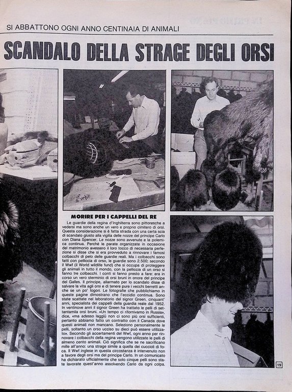 La Domenica del Corriere 22 Agosto 1981 Rettore Garbo Nikka …