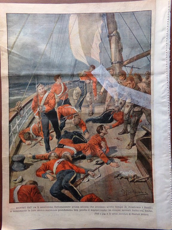 La Domenica del Corriere 22 Aprile 1900 Passione Murcia Principe …