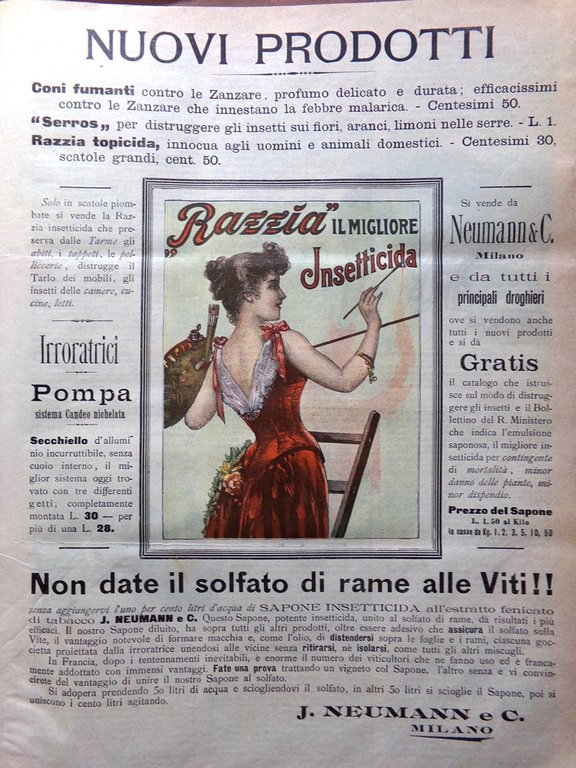 La Domenica del Corriere 22 Aprile 1900 Passione Murcia Principe …