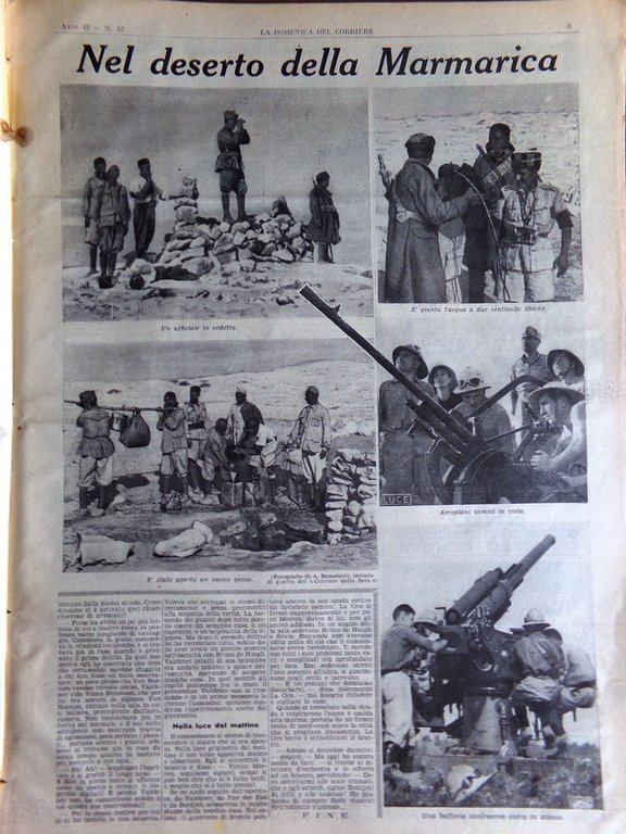 La Domenica del Corriere 22 Dicembre 1940 WW2 Bombe Sheffield …