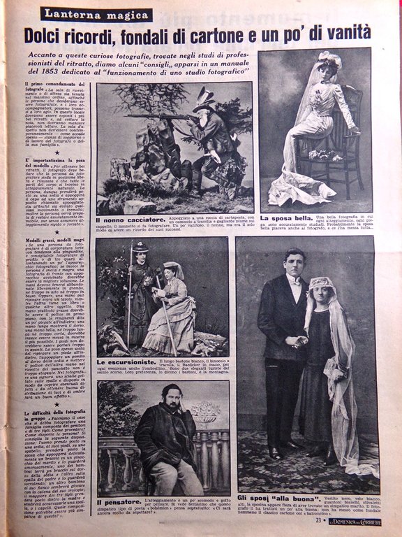 La Domenica del Corriere 22 Dicembre 1957 Disastro Codogno Magnani …