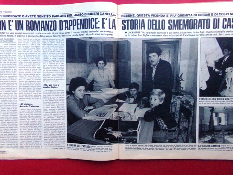 La Domenica del Corriere 22 Dicembre 1974 Hussein Peron Cassino …