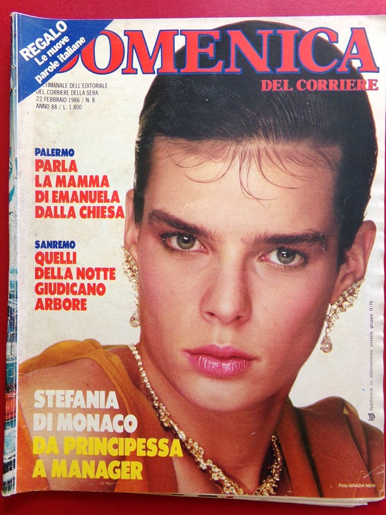 La Domenica del Corriere 22 Febbraio 1986 Falcone Wojtyla Teresa …