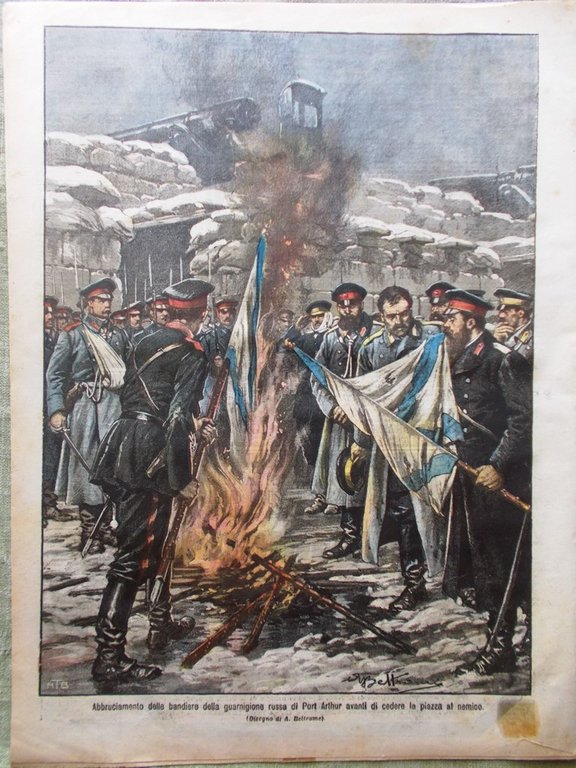 La Domenica del Corriere 22 Gennaio 1905 Port Arthur Sahara …