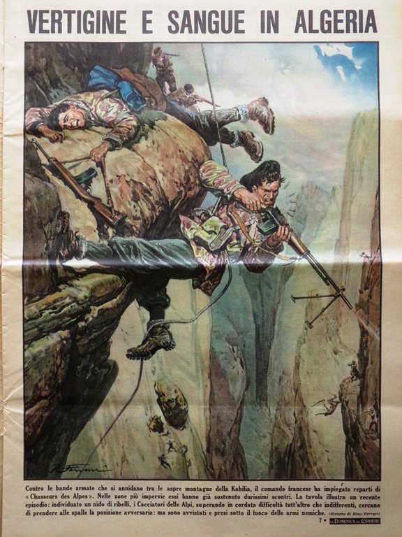 La Domenica del Corriere 22 Gennaio 1956 Grace Kelly Ranieri …