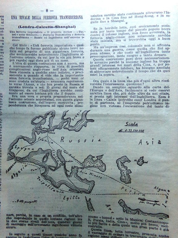 La Domenica del Corriere 22 Giugno 1902 Giro del Diavolo … | Immagine Gallery 8