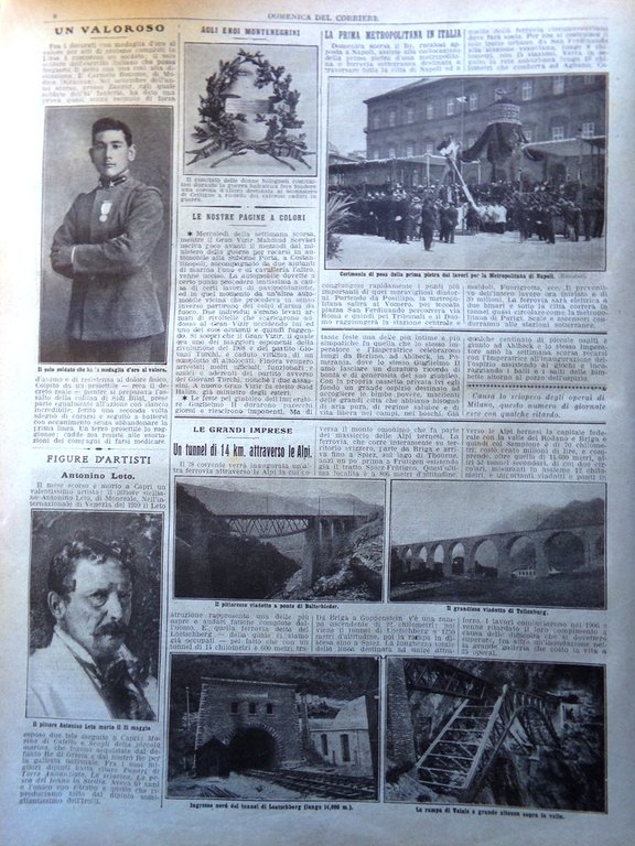La Domenica del Corriere 22 Giugno 1913 Leto Metropolitana di …