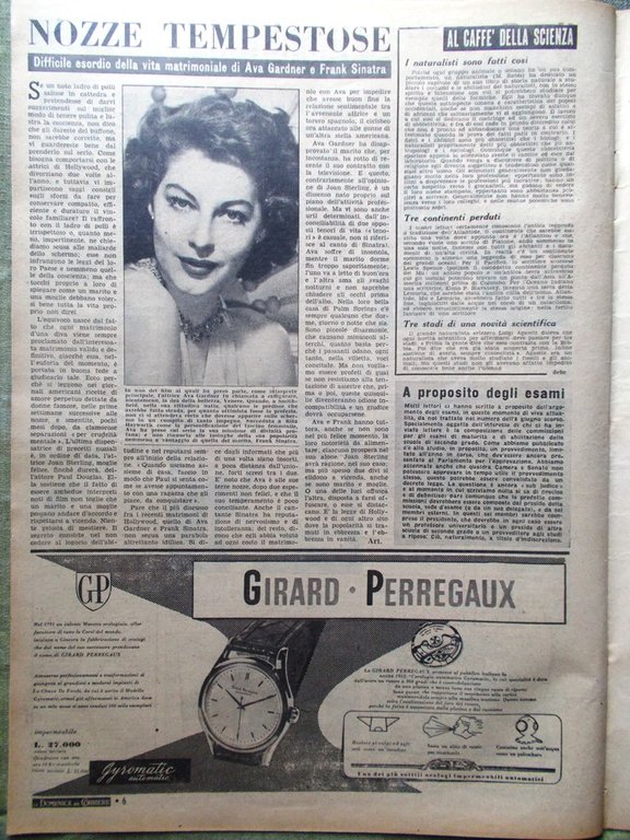 La Domenica del Corriere 22 Giugno 1952 Ermete Novelli Carmen … | Immagine Gallery 4