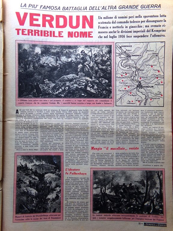 La Domenica del Corriere 22 Luglio 1956 Chiaia Verdun Tchien …