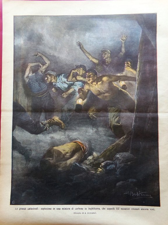 La Domenica del Corriere 22 Maggio 1910 Re Giorgio Ferrara … | Immagine Gallery 3