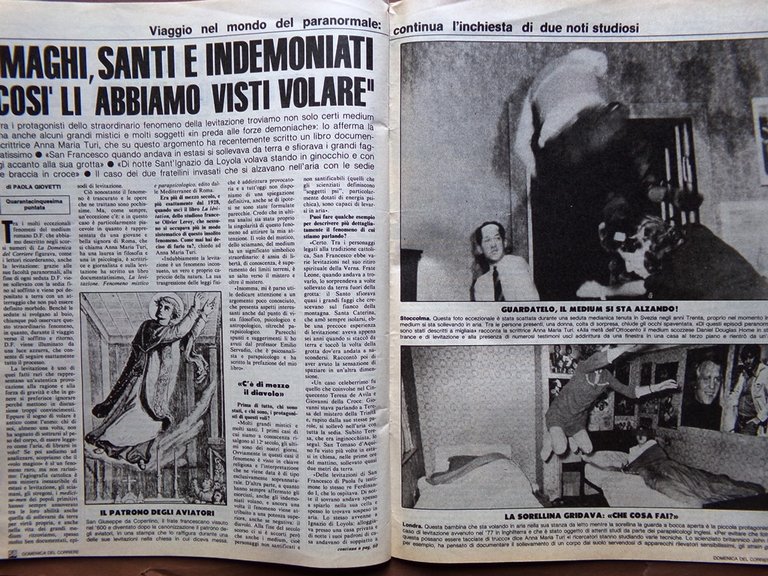 La Domenica del Corriere 22 Maggio 1982 Gilles Villeneuve Mina …