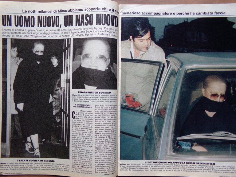 La Domenica del Corriere 22 Maggio 1982 Gilles Villeneuve Mina …