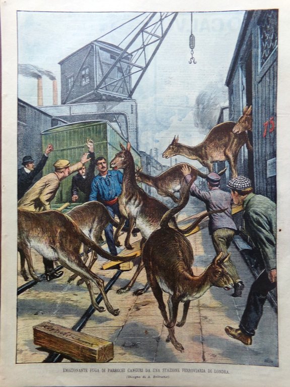La Domenica del Corriere 22 Marzo 1903 Rivolta Macedonia Bovio …