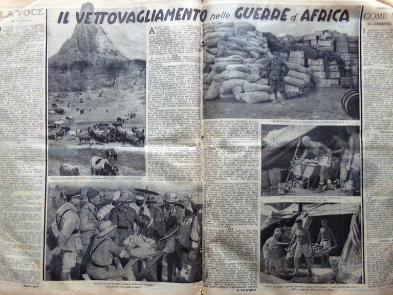 La Domenica del Corriere 22 Marzo 1936 Mori Enrico Caruso …
