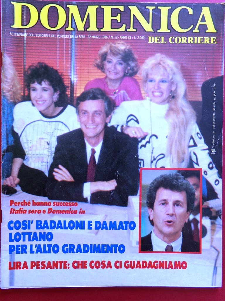 La Domenica del Corriere 22 Marzo 1986 Oliva Tolstoj Hepburn …