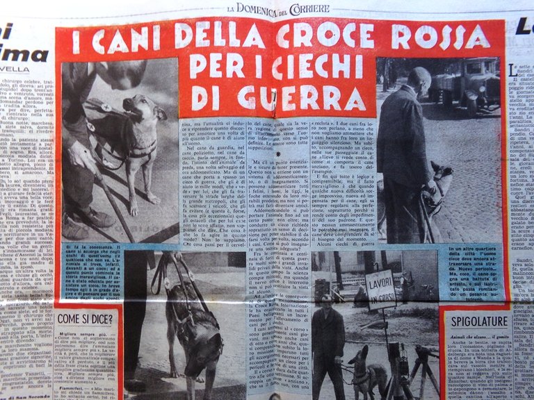 La Domenica del Corriere 22 Novembre 1942 WW2 Carlo Buscaglia …