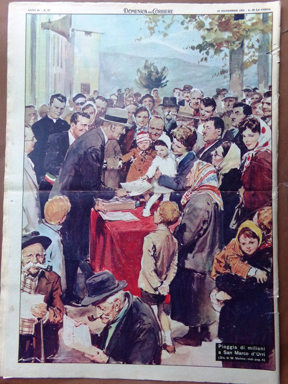 La Domenica del Corriere 22 Novembre 1959 Judo Mac Laglen …