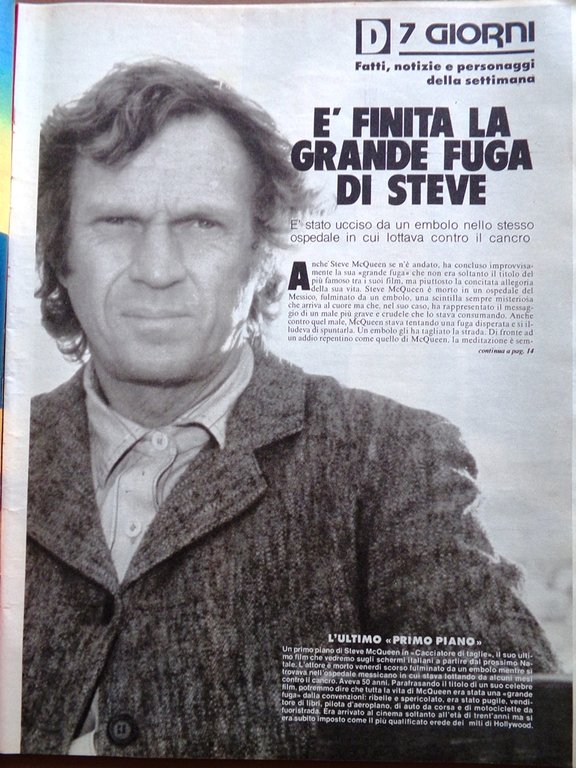La Domenica del Corriere 22 Novembre 1980 Caso Moro Papa …