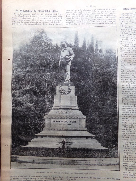 La Domenica del Corriere 22 Ottobre 1899 Alluvioni Salerno Schio …
